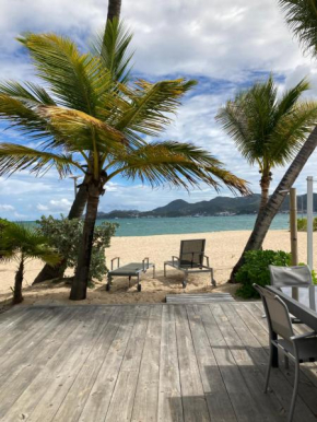 Superbe logement sur la plage vue mer des Caraïbes